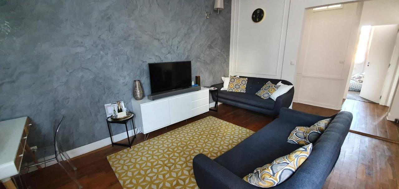 L'Ecu : Un Haussmannien Accueillant! Apartment Reims Exterior foto