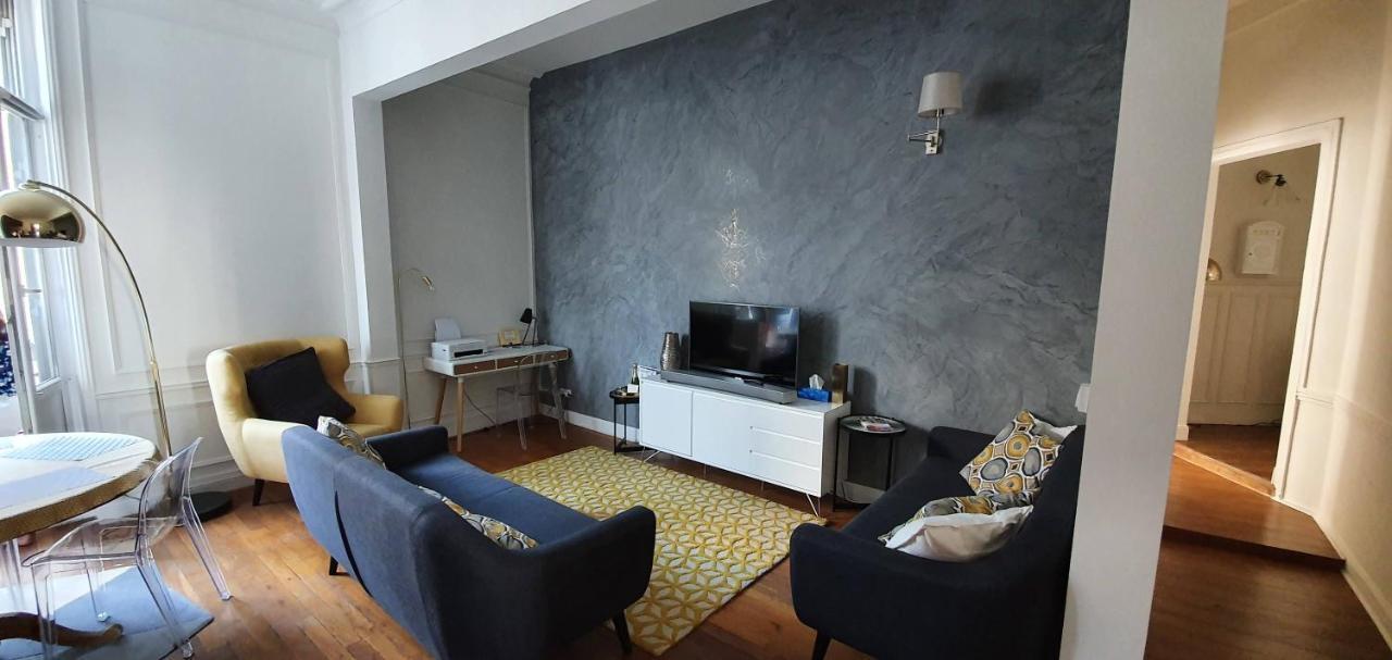 L'Ecu : Un Haussmannien Accueillant! Apartment Reims Exterior foto